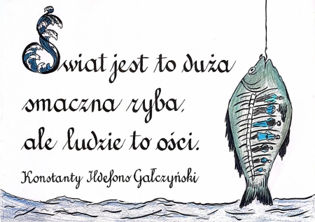 Angelika Jarosz w finale Ogólnopolskiego Konkursu Kaligraficznego Piórem i Pazurem