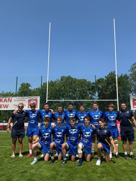 Srebrny medal w Mistrzostwach Polski Juniorów Rugby 7