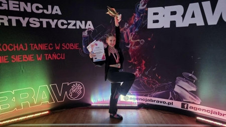 ALEKSANDRA STYN trzykrotną MISTRZYNIĄ POLSKI w tańcu !