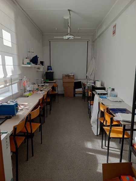 Prestiżowy grant  od Fundacji Orlen na kompleksowe wyposażenie laboratorium naukowego.