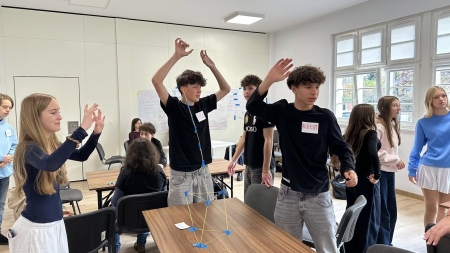 1A na zajęciach integracyjnych w Poradni Psychologiczno-Pedagogicznej