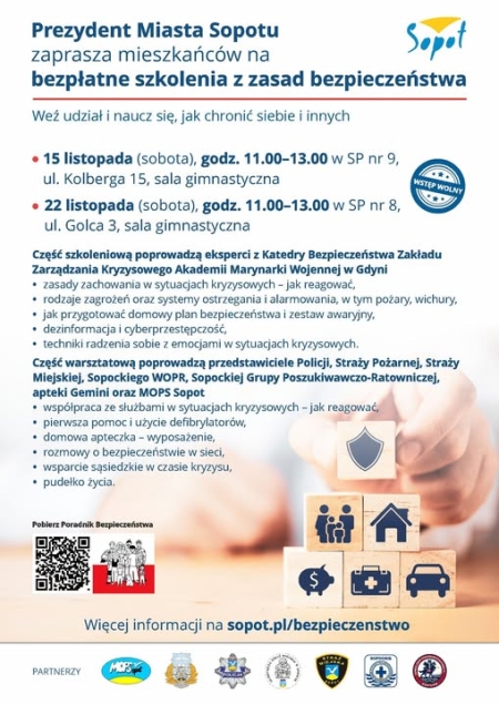 Bezpłatne szkolenia z bezpieczeństwa