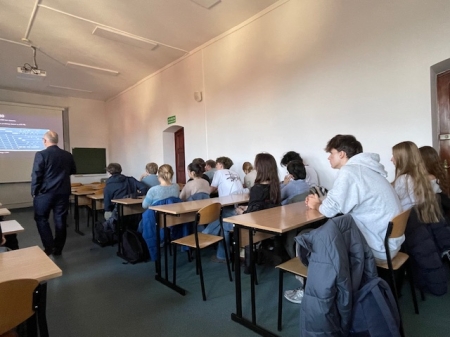 4E na wykładzie na Uniwersytecie Gdańskim