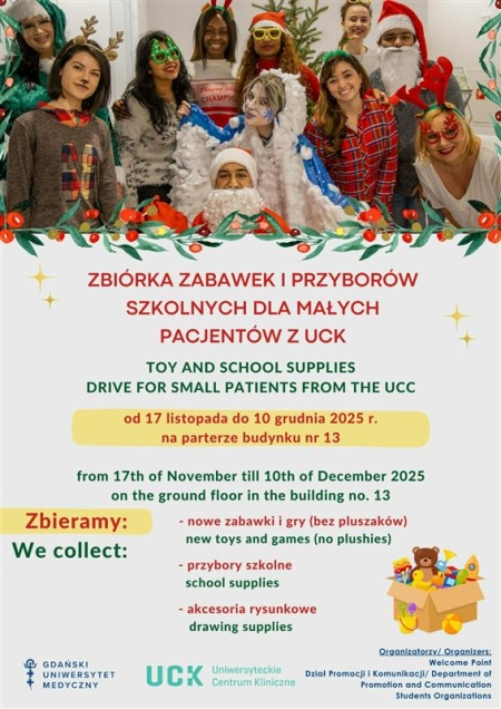 Zbiórka dla małych pacjentów z UCK