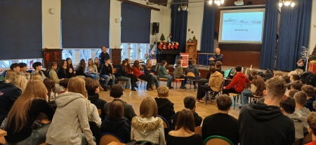 1A i 1B uczestniczyła w edukacji z wojskiem