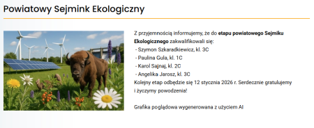 Sejmik ekologiczny