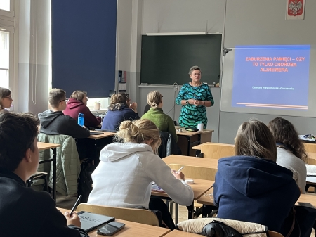 3C na spotkaniu z dr Dagmarą Wiewiórkowską-Garczewską - lekarką geriatrą 