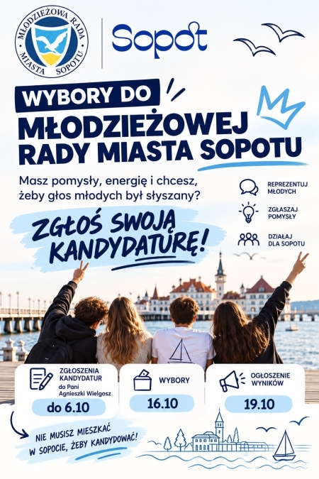 Wybory do Młodzieżowej Rady Miasta Sopotu 