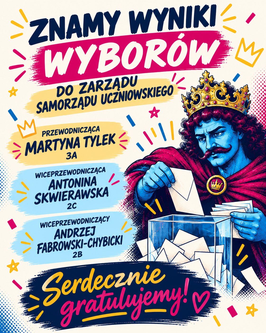 Nowy zarząd Samorządu Uczniowskiego
